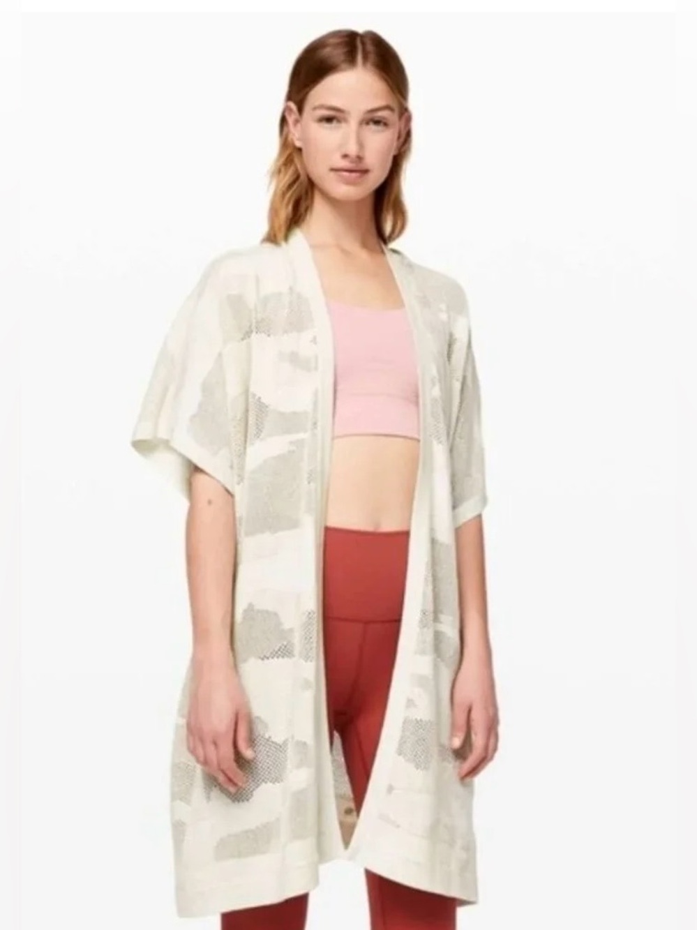 Lululemon Find Your Light Wrap Heathered Light Ivory
